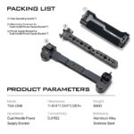 Kit de accesorios estabilizador de cardán DJI RS 4 Pro con soporte de doble mango - Imagen 12