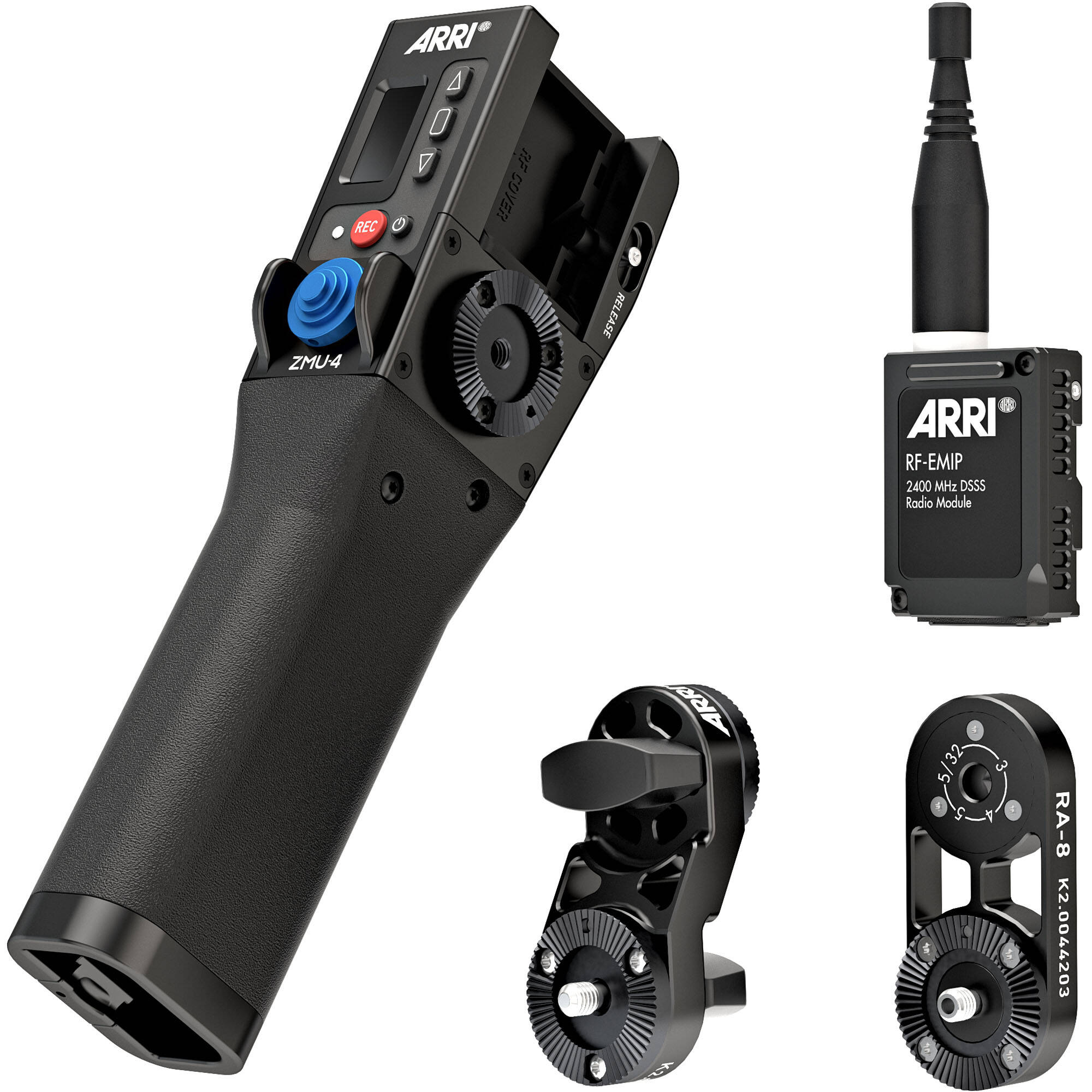 6ba06cf3992c70473a1f0382eaf7bb86.jpg Conjunto básico de control de zoom ARRI ZMU-4 - Imagen 1