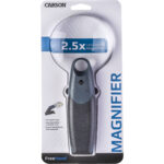 Lupa de mano libre Carson FH-25 2,5x / 5x - Imagen 2