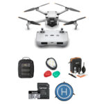 Drone DJI Mini 3 con RC-N1 y kit de estuche de viaje
