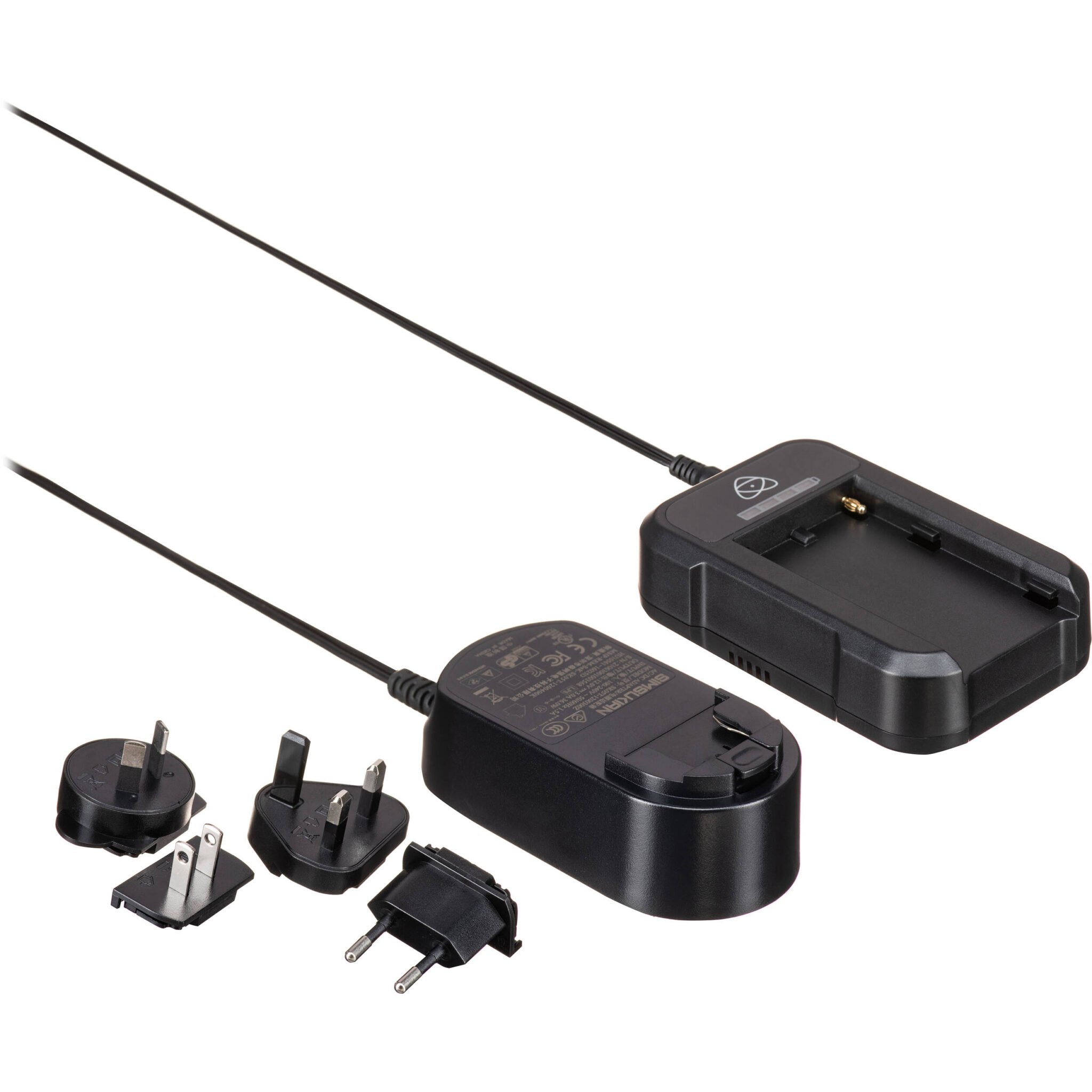 6cd3c230b3014586865d5aea3b1b6ac3-1.jpg Cargador de batería rápido Atomos 2A 2 con cable de bloqueo - Imagen 1