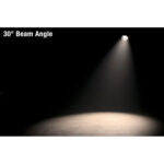 American DJ PAR Z100 3K2 White LED Stage PAR Can (3000K, Black) - Imagen 4
