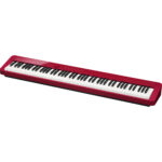 Casio Privia PX-S1100 Piano digital de 88 teclas con parlantes incorporados (rojo) - Imagen 4