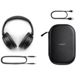 Bose QuietComfort Auriculares inalámbricos supraaurales con cancelación activa de ruido (negro) - Imagen 7