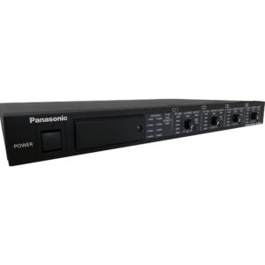 Panasonic WX-SR204 Receptor inalámbrico digital para montaje en rack de 4 canales (1,9 GHz)