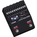 Pedal ecualizador gráfico BOSS EQ-200 para guitarra eléctrica, bajo o teclados