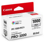 Canon PFI-1000 PGY LUCIA PRO Photo Gray Ink Tank (80mL) - Imagen 2