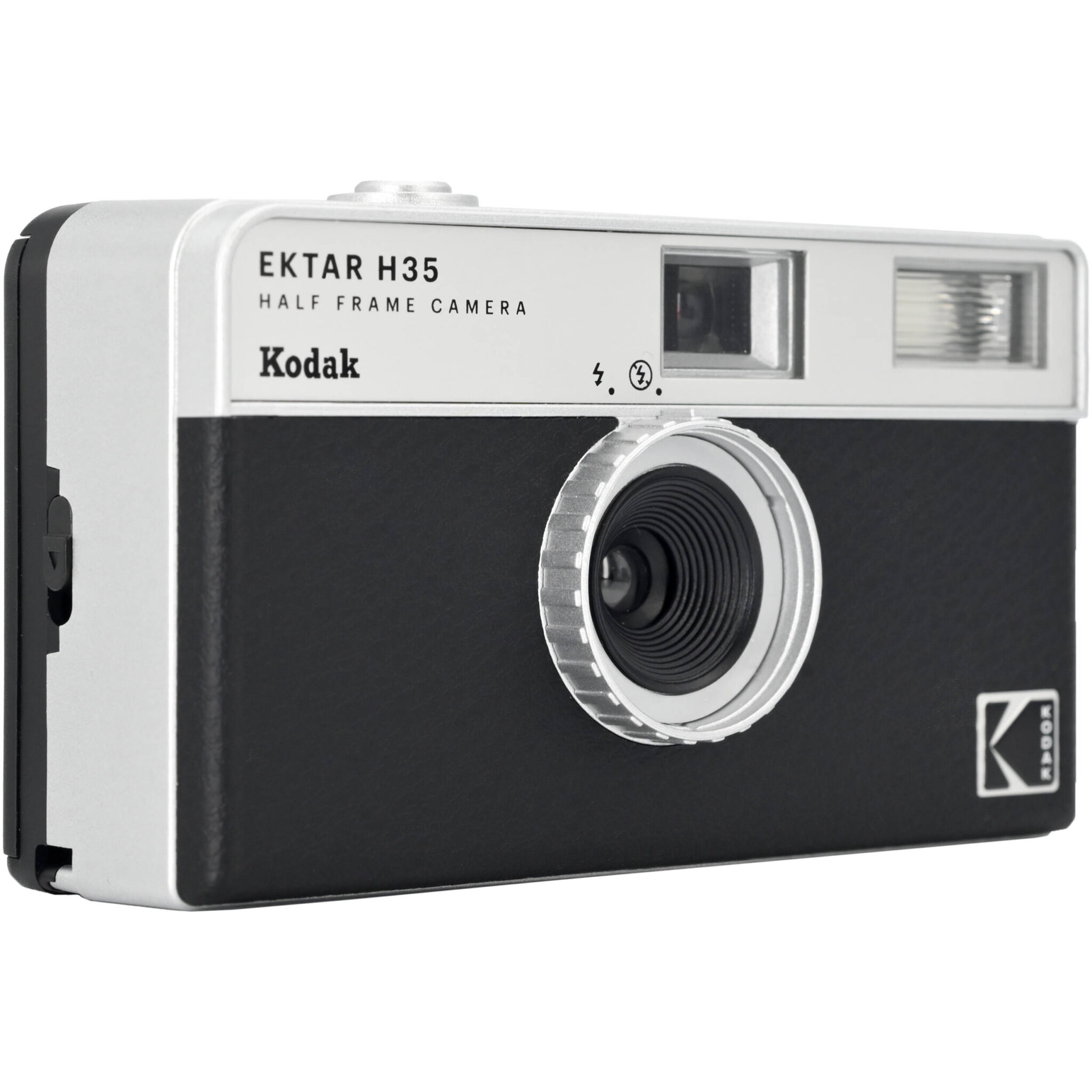 6f36009297dc0adcbf7c64903d408bec.jpg Cámara de película de medio fotograma Kodak Ektar H35 (negra) - Imagen 1