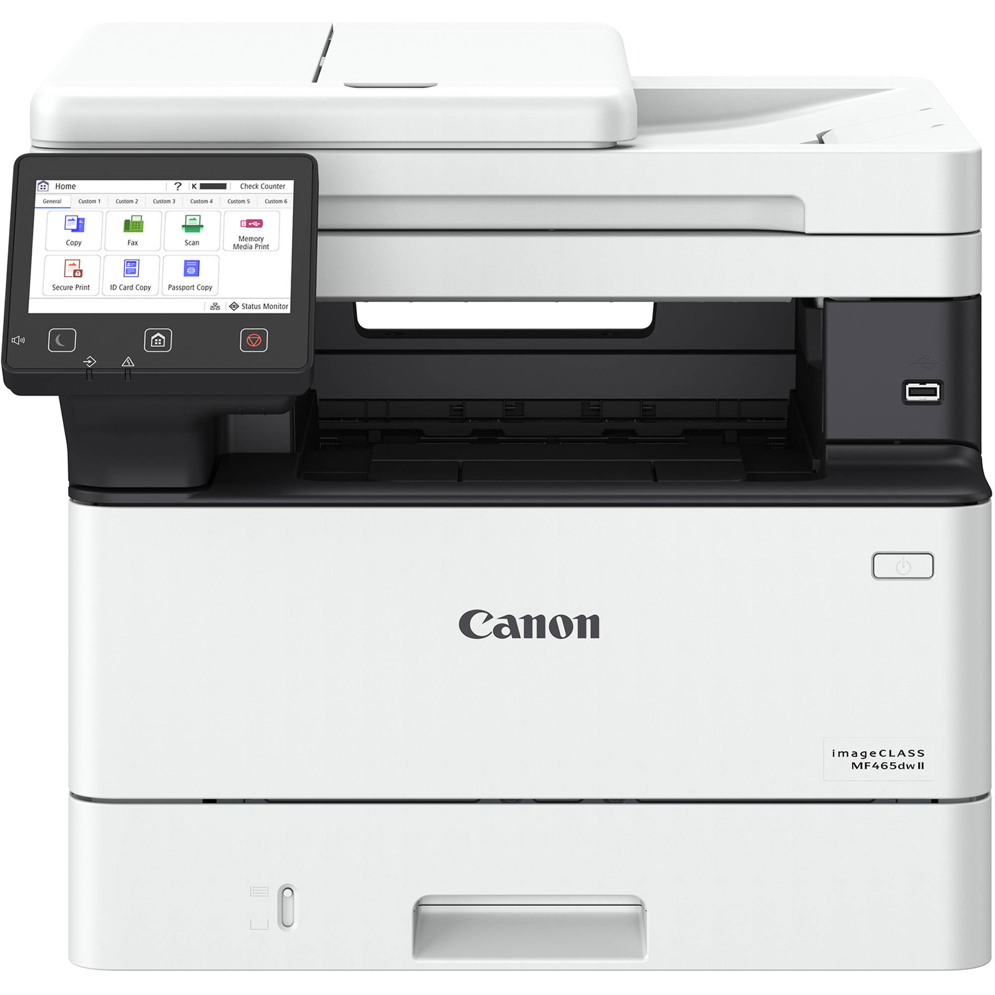 6fa378cf8e6e933e7c4bda27a7f54ae5.jpg Canon imageCLASS MF465dw II All-in-One Wireless Monochrome Laser Printer - Imagen 1