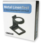 Lupa Carson LT-80 5x Metal LinenTest - Imagen 2