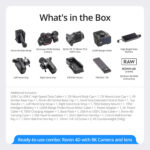 DJI Ronin 4D Kit combinado de cámara de cine de 4 ejes 8K con lente DL PZ 17-28 mm T3.0 ASPH - Imagen 7