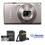 Canon PowerShot ELPH 360 Camera with Accessories Kit (Silver) - Imagen 2