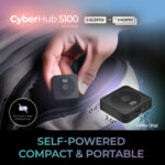 Adesso CyberHub AUH-5100 UHD 4K60 Divisor y Conmutador HDMI - Imagen 8