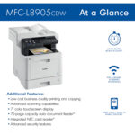 Impresora inalámbrica multifunción láser color empresarial Brother MFC-L8905CDW - Imagen 3