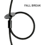 Cable de seguridad American DJ SC5B (31,5", negro) - Imagen 3