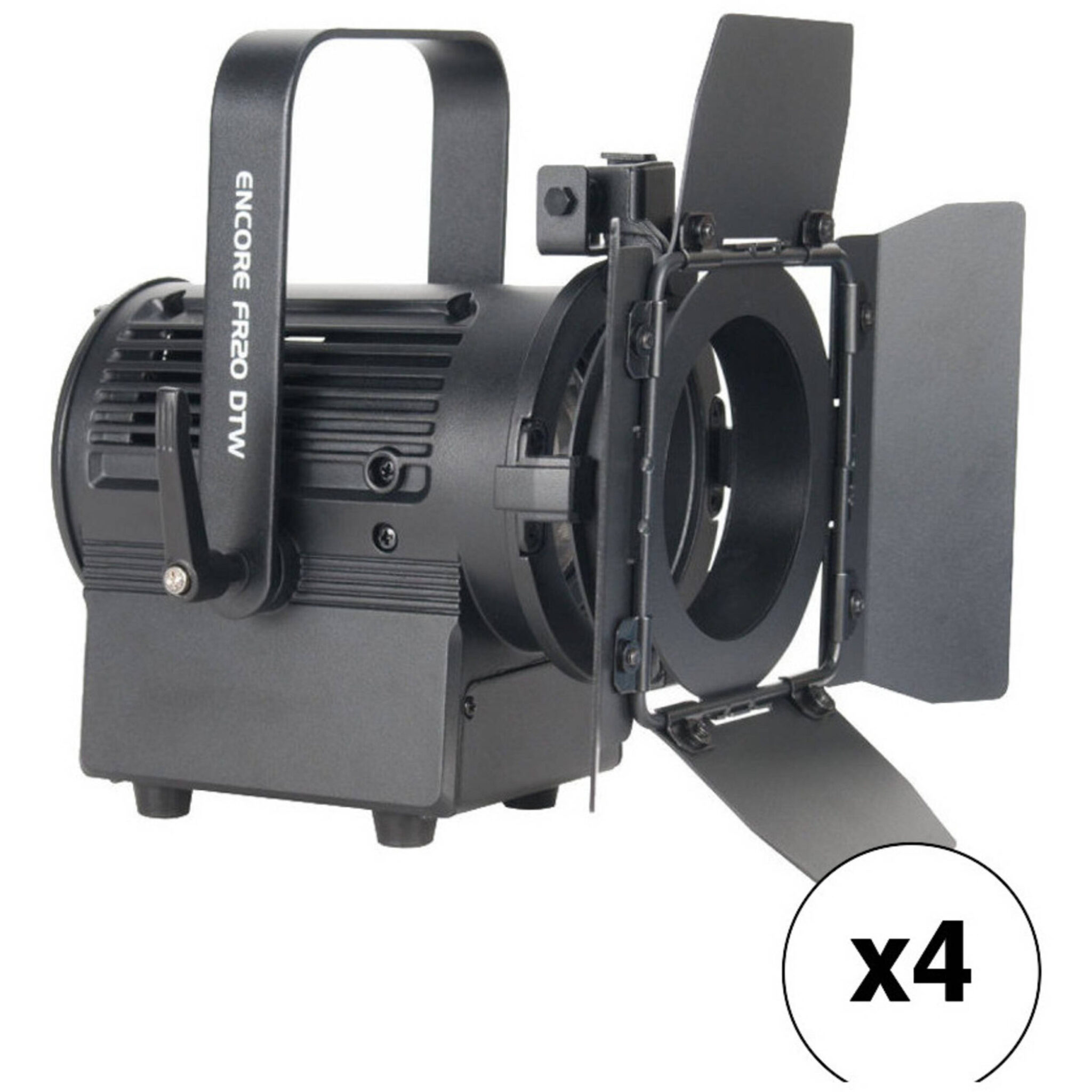 72e0e6c973dcd7304ac32ee0c94a20a5.jpg American DJ Encore FR20 DTW Dimmable Warm White LED Fresnel (4-Pack) - Imagen 1