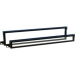 Panel de rack de plexiglás de 19" Adam Hall (1 RU) - Imagen 2