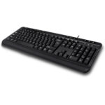 Teclado multimedia Adesso EasyTouch 132 con concentrador USB de 3 puertos (negro) - Imagen 7