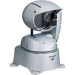 Cámara PTZ para exteriores Panasonic AW-UR100 4K con fibra, salida SRT, NDI
