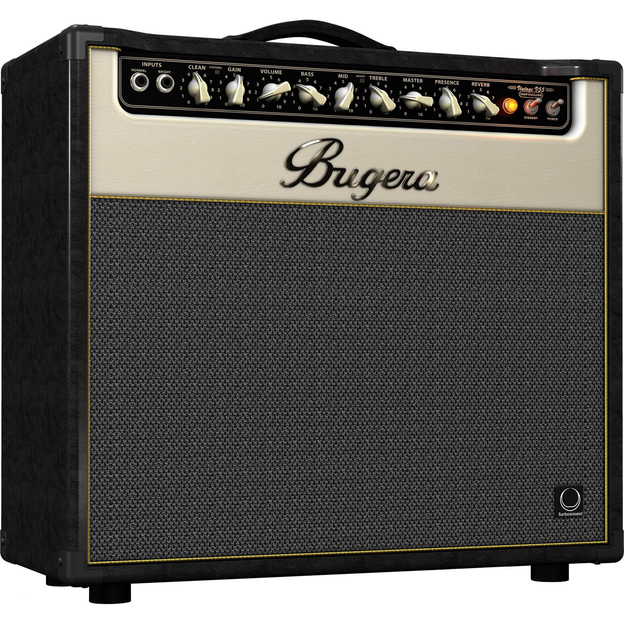 73fc545f5c4ef799d314dfce56904578.jpg Bugera Vintage V55 INFINIUM Amplificador combinado de válvulas de 2 canales, 55 W - Imagen 1