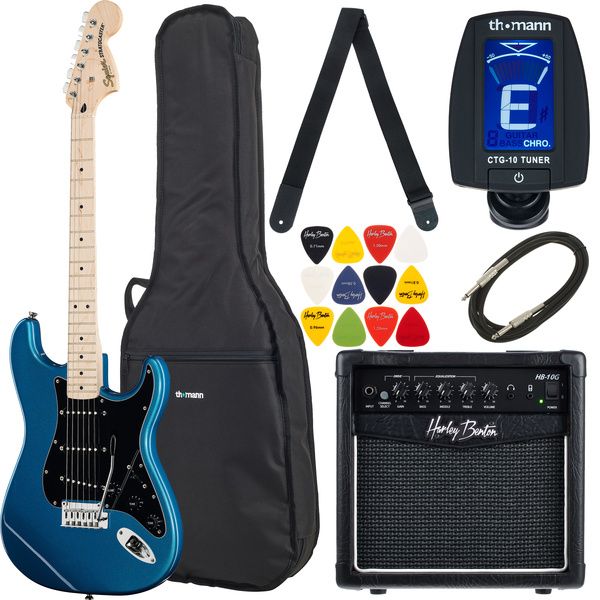 7468f93ea713a07f62d34549781cad27.jpg Squier Affinity Strat MN LPB Set - Imagen 1