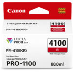Canon PFI-4100 Red Pigment Ink Tank (80mL) - Imagen 2