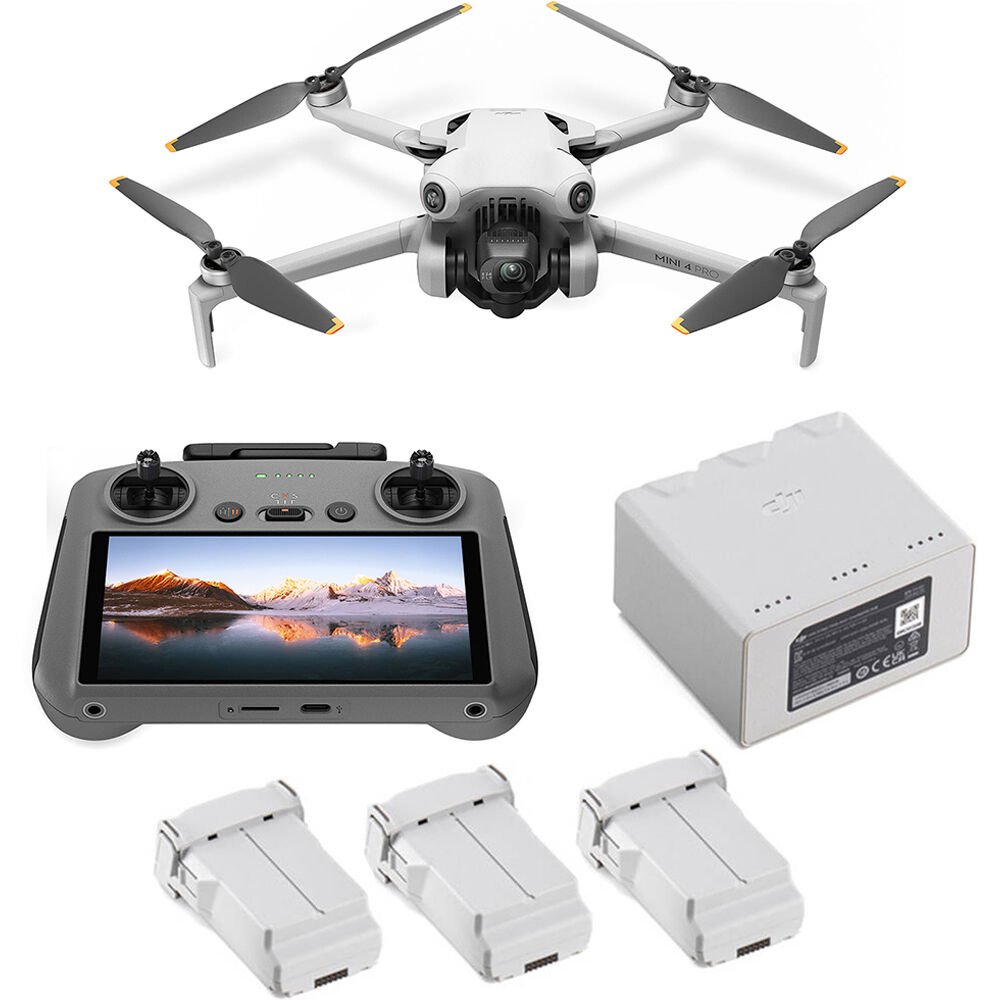 753d330990a93c2ad7c25ef3f6bb4c41.jpg Drone DJI Mini 4 Pro con controlador RC 2 y concentrador de carga - Imagen 1