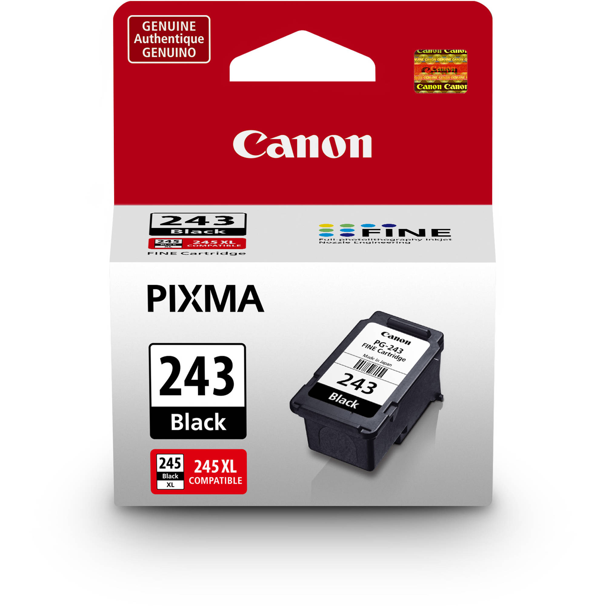 75489aadf52c51fdff48acf6dc9a52e1.jpg Canon PG-243 Black Ink Cartridge - Imagen 1