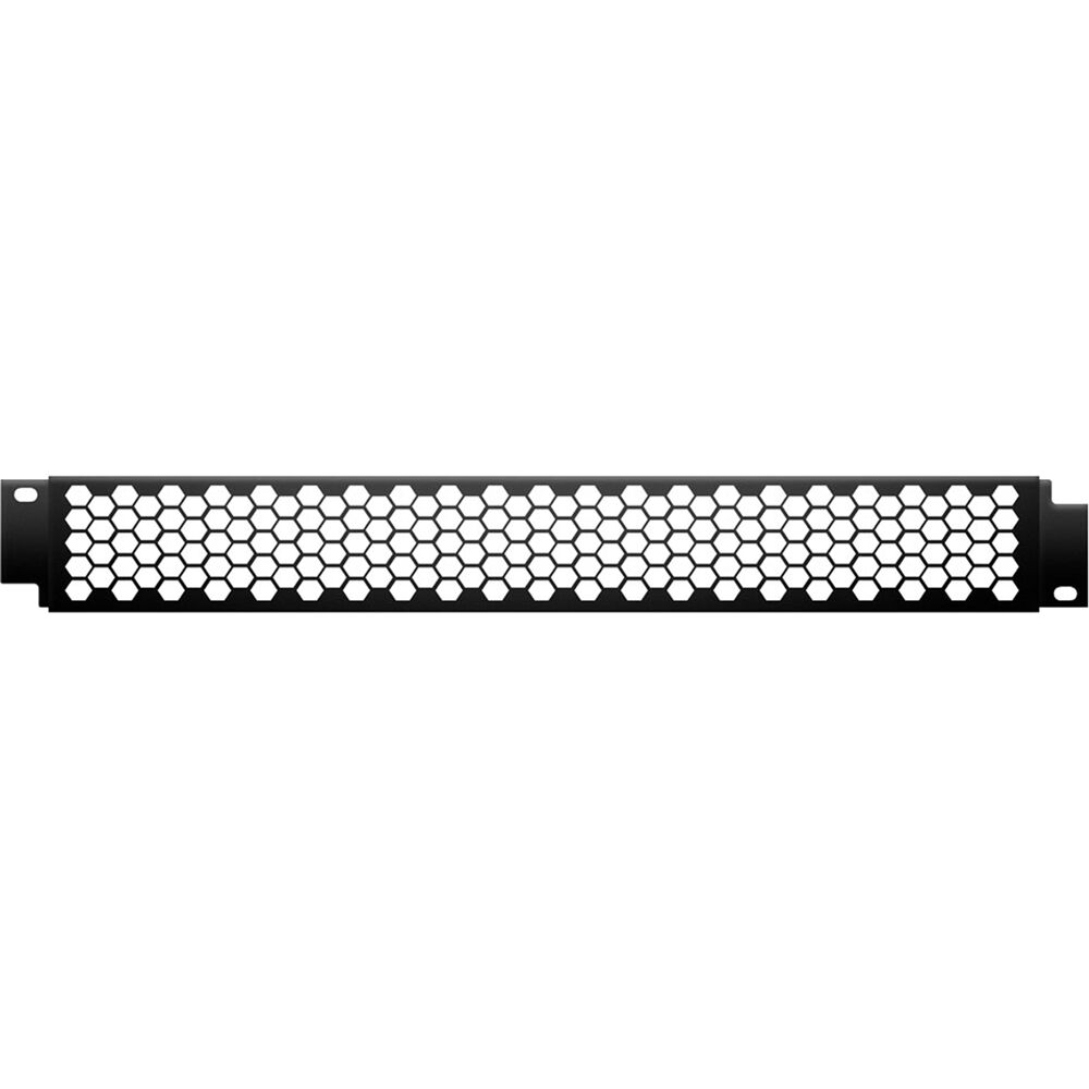 760ea35565545910ce7638f2cb63ba1c.jpg Panel para rack Adam Hall de 19" con orificios de ventilación grandes (1 RU) - Imagen 1