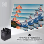 Proyector inteligente Kodak FLIK HD9 de 200 lúmenes Full HD (negro) - Imagen 6