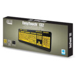 Adesso EasyTouch 132 Luminoso 4x Teclado de escritorio multimedia con impresión grande - Imagen 9