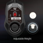 Ratón para juegos ambidiestro iluminado de 7 botones Adesso iMouse X5 - Imagen 7