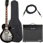Harley Benton SC-550 II Silver Burst Bundle