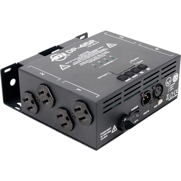 78d5ef62dd98237f8fdd4535e5a1b8bb.jpg American DJ DP-415R 4-Channel Dimmer / Switch Pack - Imagen 1