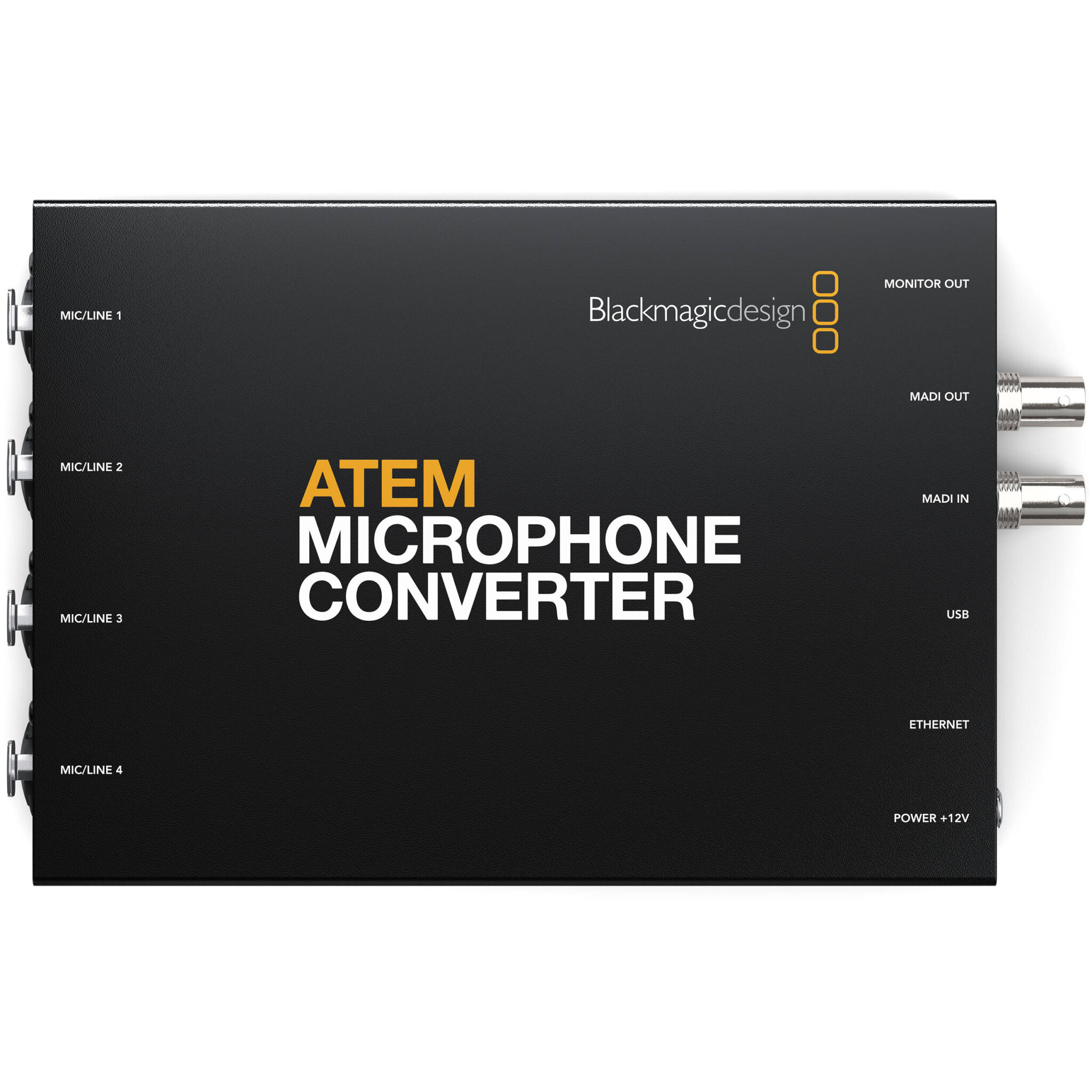 79577facebfb70a2b1b393c5b51f5972-1.jpg Convertidor de micrófono ATEM de Blackmagic Design - Imagen 1