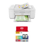 Canon PIXMA TR4720 Wireless All-in-One Printer with PG-275/CL-276 Value Pack Kit (White)