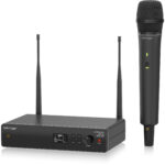 Behringer XTM1-35 VOCAL SET Sistema de micrófono cardioide de mano inalámbrico (EE. UU.: 584 a 608 MHz) - Imagen 3