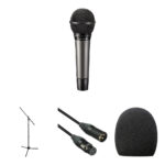 Audio-Technica ATM510 Value Kit con micrófono, soporte, cable y protector antiviento - Imagen 3