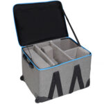 Estuche acolchado con ruedas Nanlite para Forza 300B II, 500B II o FL-20G Fresnel - Imagen 2