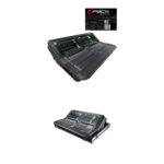 Kit de mezclador digital Allen & Heath Avantis de 64 canales/42 buses con actualización de software dPack y estuche de vuelo Doghouse