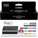 Canon PFI-300 10-Color Ink Value Pack