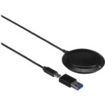 Audio-Technica ATR4697-USB Micrófono de superficie de condensador omnidireccional (paquete de 4)