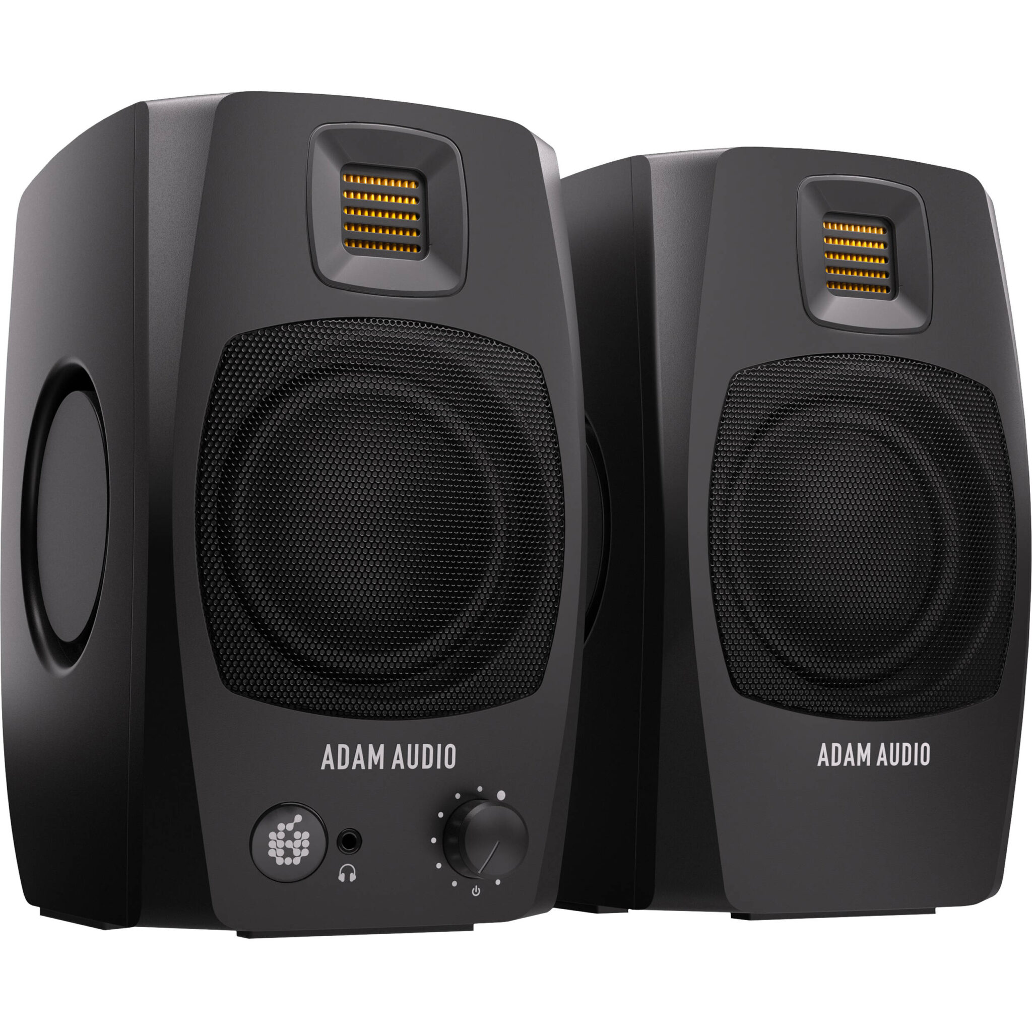 7cf8866819fcdea246b23284c3b4ec71.jpg Adam Professional Audio D3V Sistema de monitoreo activo de escritorio (negro) - Imagen 1
