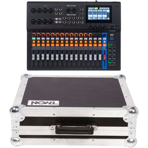 7d398efccbc59ed57178b565b5bcdaab.jpg Yamaha MGX16 BK Case Bundle - Imagen 1