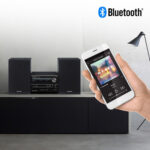 Panasonic SC-PM250 Microsistema de música Bluetooth de 20 W con reproductor de CD - Imagen 2
