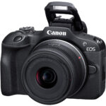 Canon EOS R100 Mirrorless Camera with 18-45mm & 55-210mm Lenses & Essentials+ Kit - Imagen 8