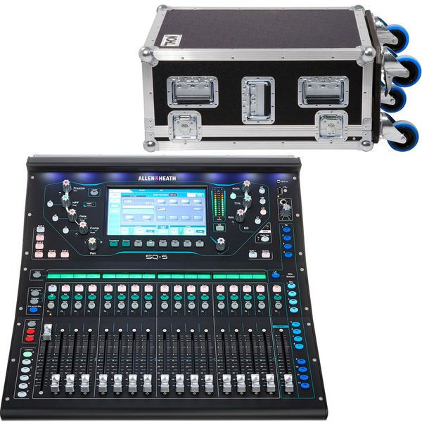 7eb3a63436a9424ebfe367fdecadc3e6.jpg Allen & Heath SQ5 Case Bundle II - Imagen 1