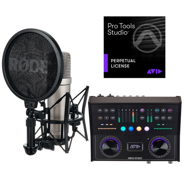 7ec6ef6533372a3ddd29ee2cda9b7d78.jpg Avid MBOX Studio Recording Bundle - Imagen 1