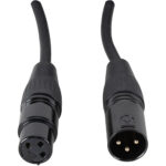 American DJ Accu-Cable XLR Male to XLR Female Balanced Audio Cable (50') - Imagen 2