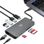 Estación de acoplamiento USB-C 8 en 1 Adesso (compatible con TAA) - Imagen 6